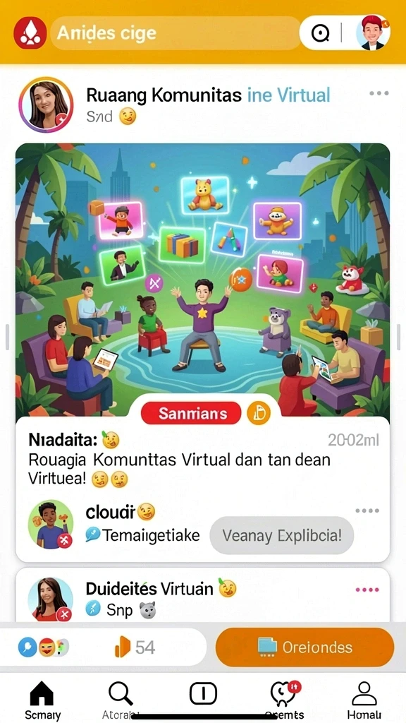 cacor78 - Tampilan antarmuka yang intuitif dan mudah digunakan.