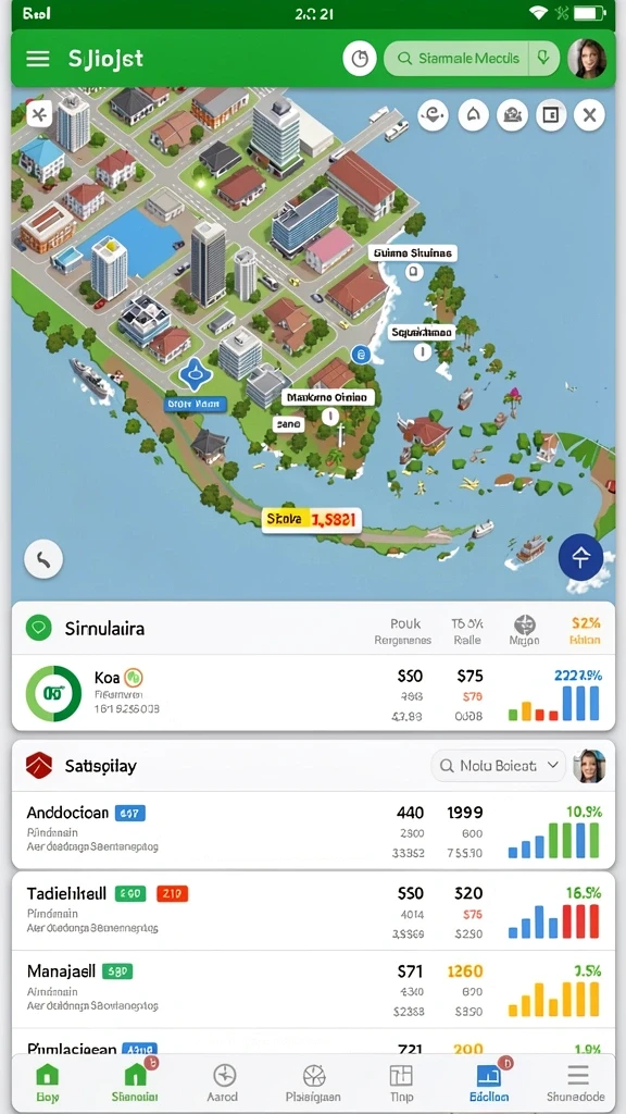 neko4d - Tampilan grafis yang menarik dan penuh warna.
