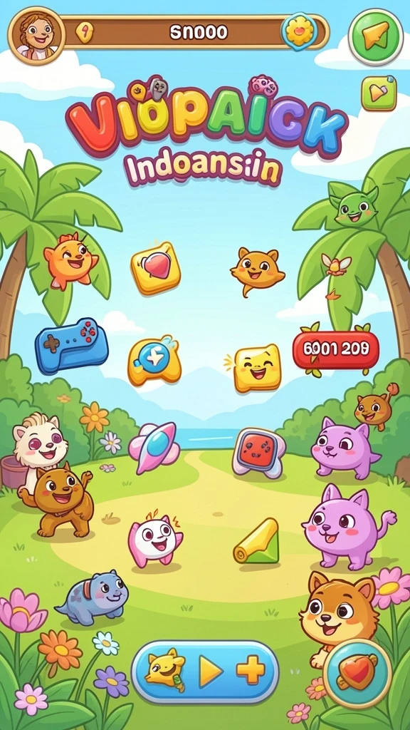 nobita138 - Menu utama dengan pilihan level yang menarik.