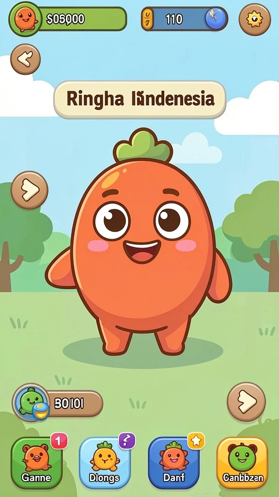qqstar - Tampilan antarmuka utama QQSTAR yang menarik.